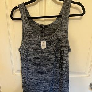 NWT Heather Blue Tank